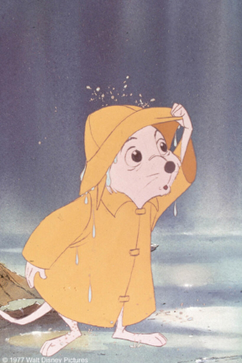 A scene from the film "The Rescuers."