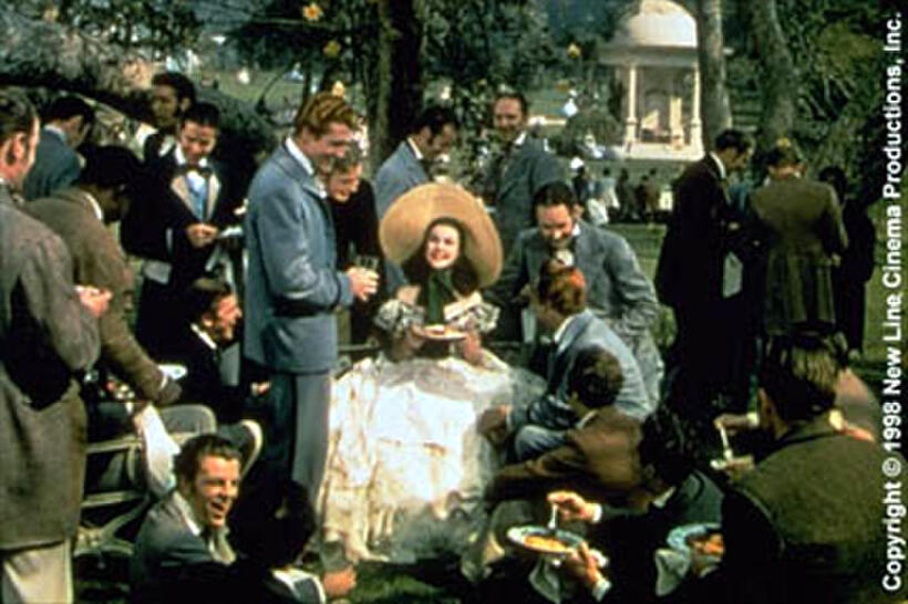 Scene from the film "Gone With the Wind."