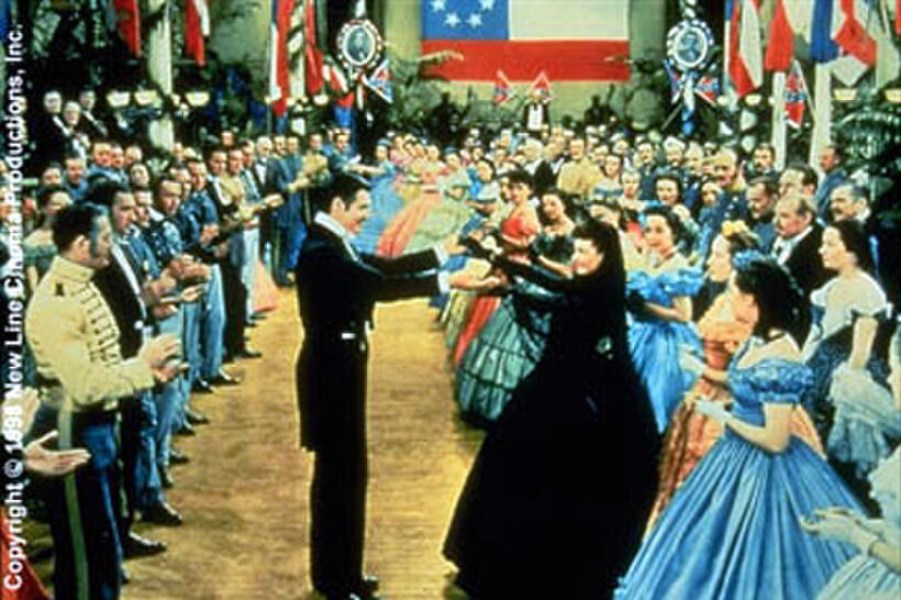 Scene from the film "Gone With the Wind."