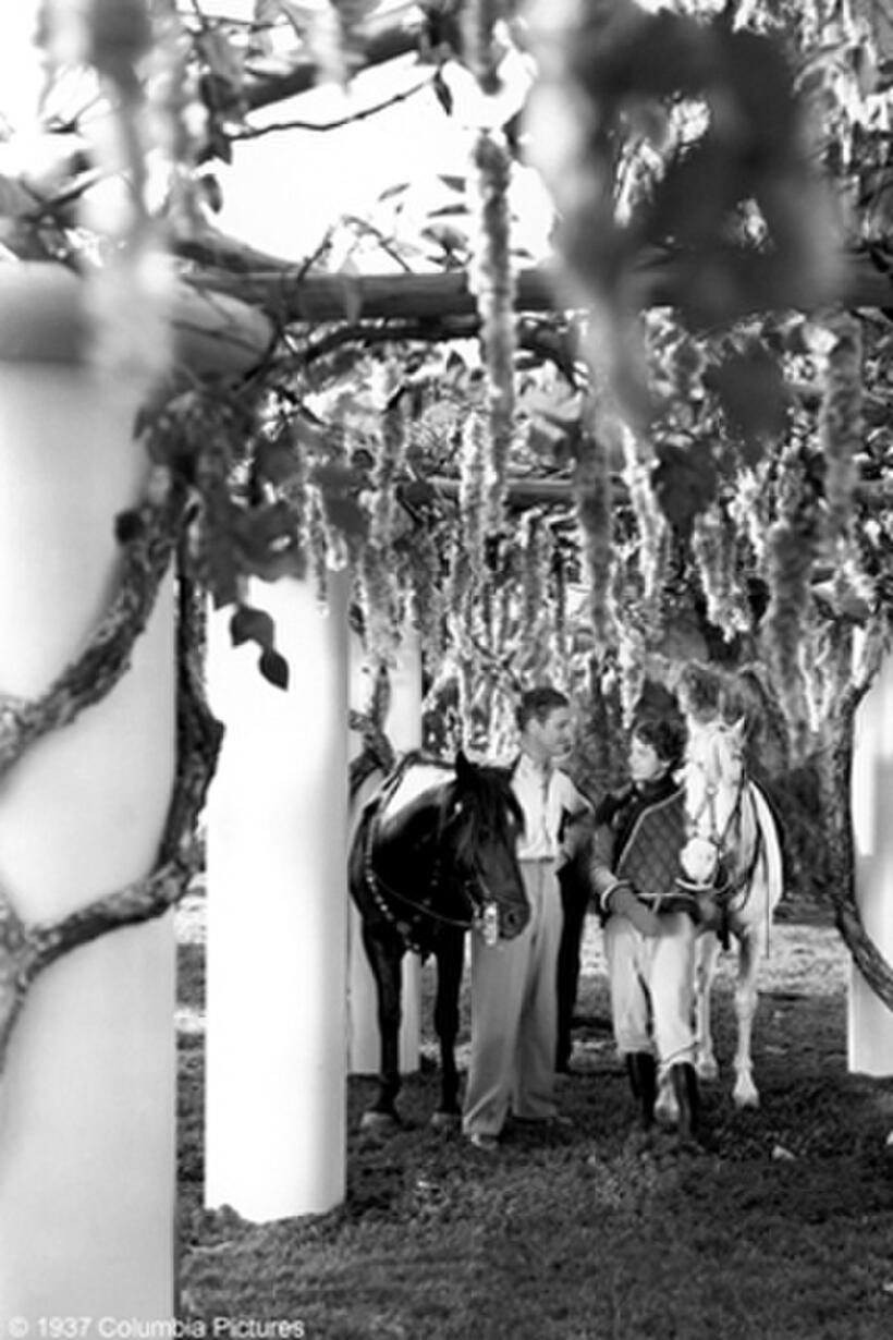A scene from the film "Lost Horizon."
