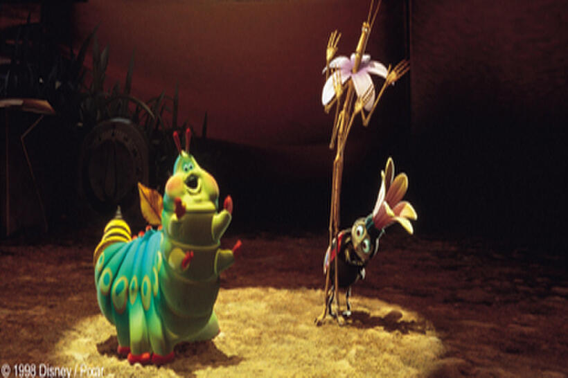 A scene from "A Bug's Life."