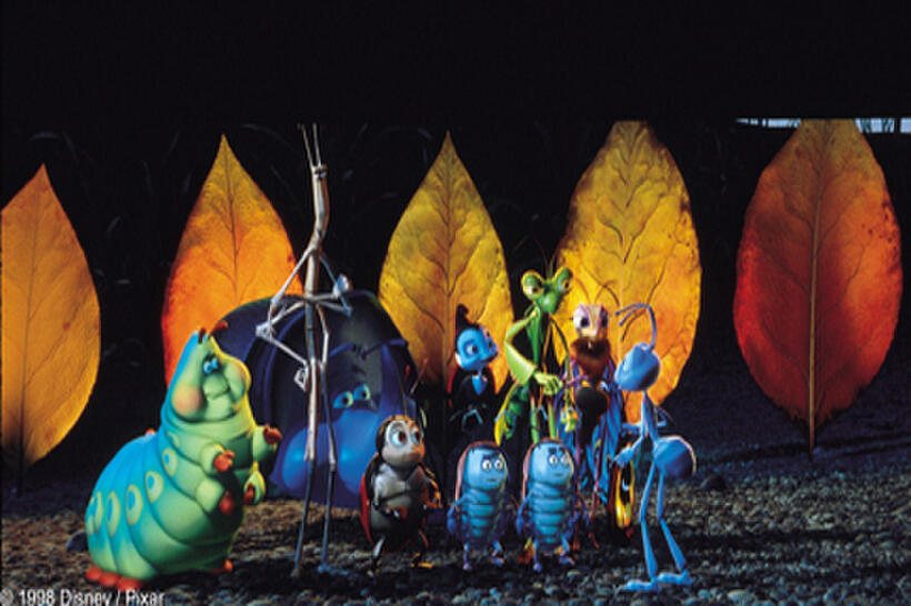 A scene from "A Bug's Life."