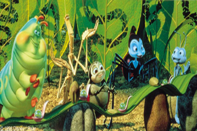 A scene from "A Bug's Life."
