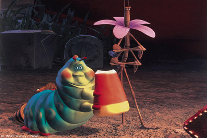 A scene from "A Bug's Life."