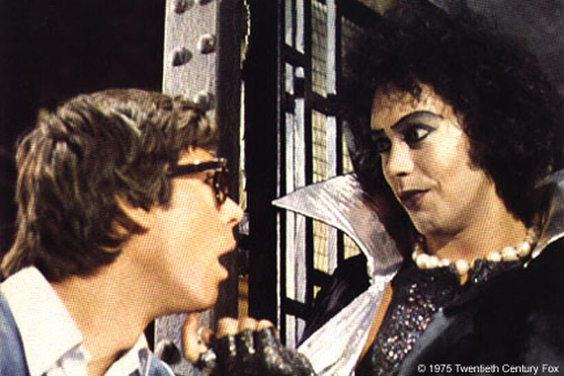 A scene from the film "The Rocky Horror Picture Show."