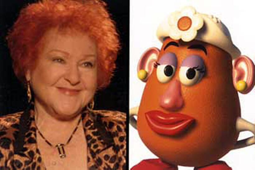 Estelle Harris as the voice of Mrs. Potato Head in Disney's Toy Story 2
