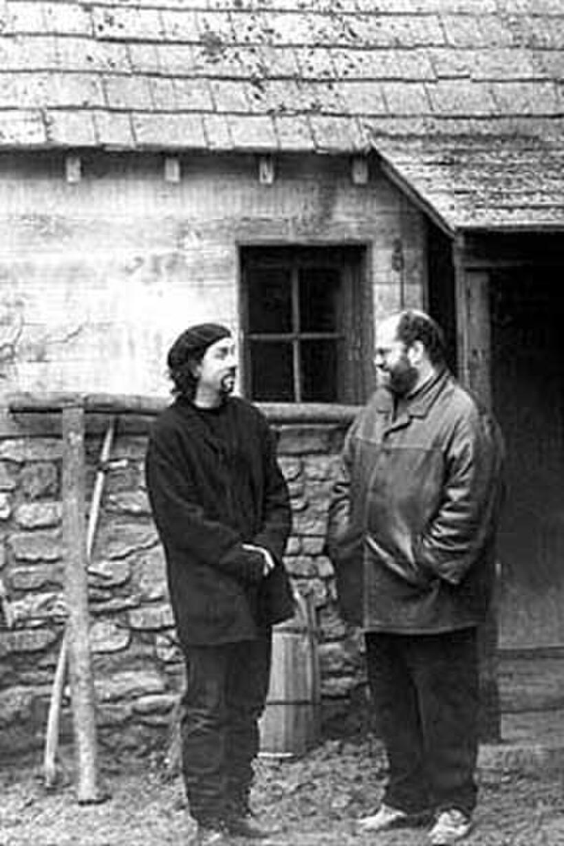 On the set of ``Sleepy Hollow.''