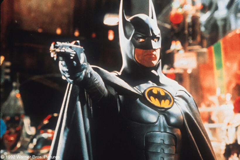 A scene from the film "Batman Returns."