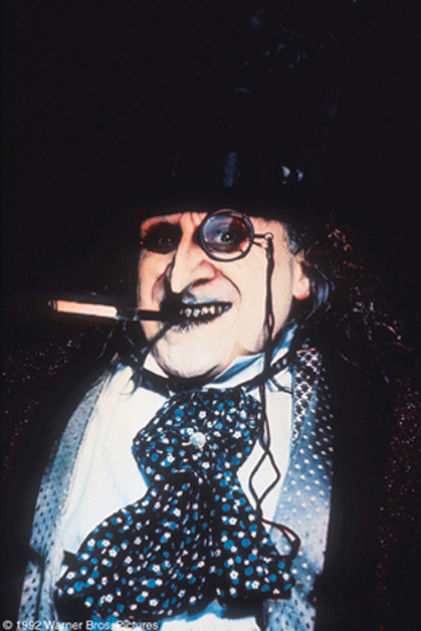 A scene from the film "Batman Returns."