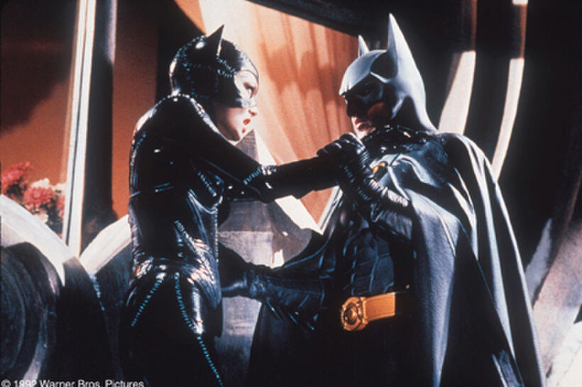 A scene from the film "Batman Returns."