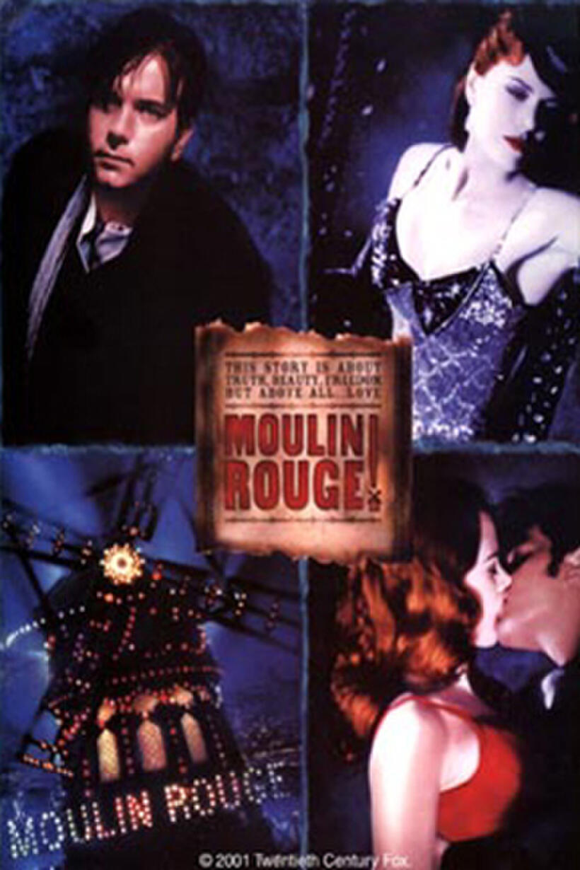 Poster art for "Moulin Rouge."