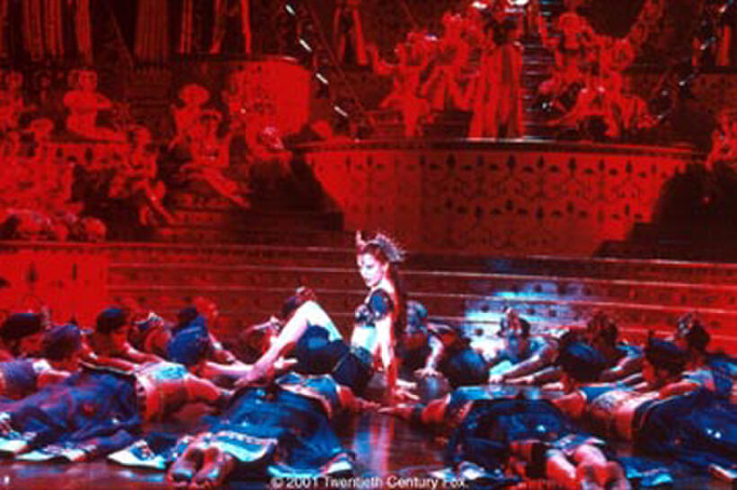 Satine (Kidman), "The Sparkling Diamond," stars as the Hindu Courtesan who sacrifices her love for a Penniless Sitar Player in the stage extravaganza, "Spectacular, Spectacular" at the Moulin Rouge.