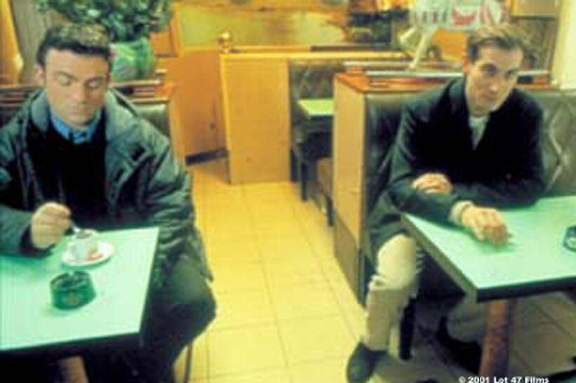 Eric Savin (Richard) and Eric Felman (Luc) in "Happenstance."