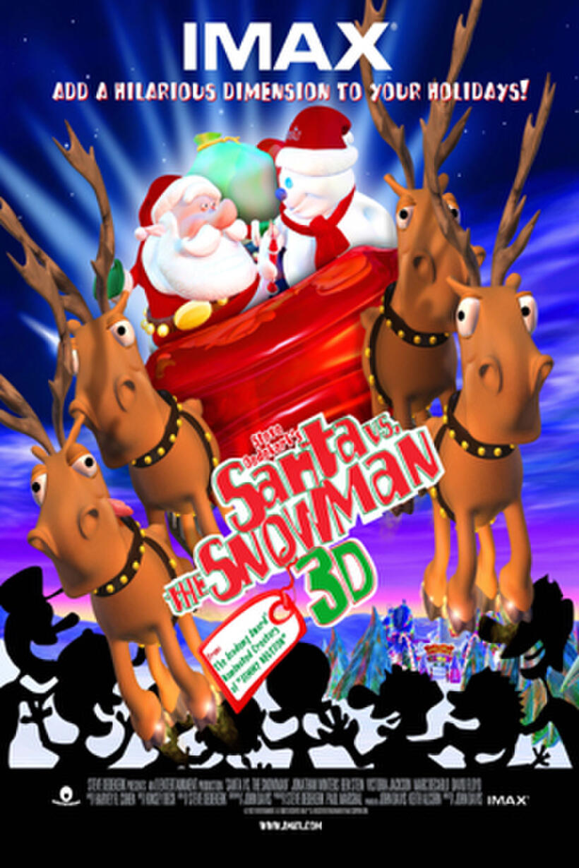 Poster art for "Santa vs. The Snowman."