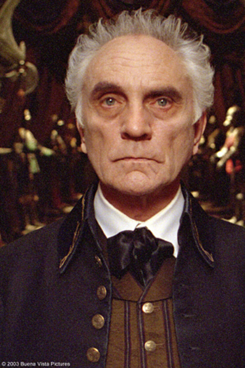 Terence Stamp stars as Ramsley in “The Haunted Mansion.”