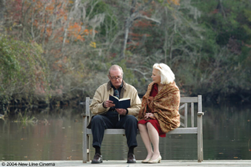 James Garner and Gena Rowlands star in New Line Cinema's drama, THE NOTEBOOK.