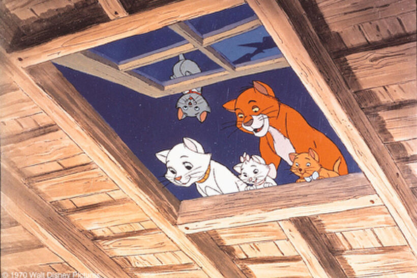 A scene from "The Aristocats."