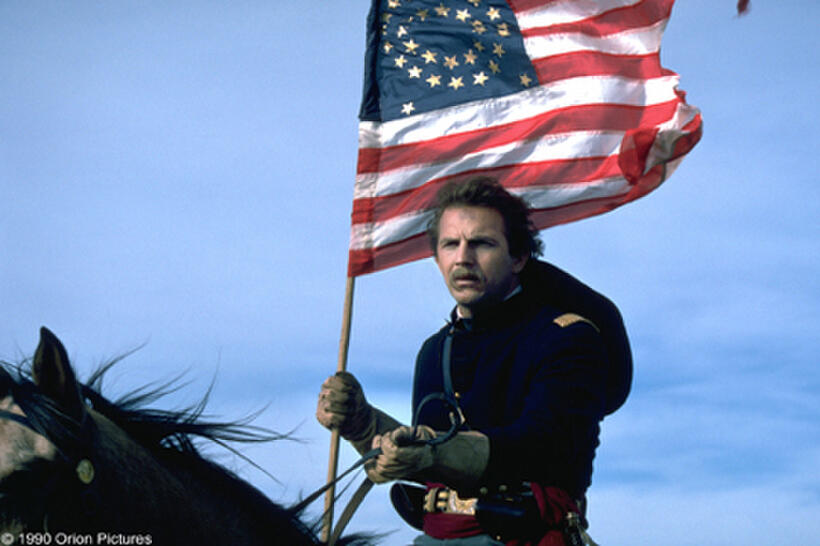 Kevin Costner in "Dances With Wolves."