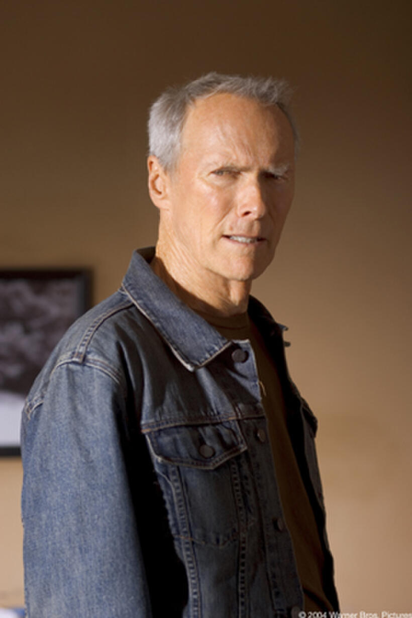 CLINT EASTWOOD as Frankie in Warner Bros. Pictures' drama "Million Dollar Baby." The Malpaso production also stars Hilary Swank and Morgan Freeman.