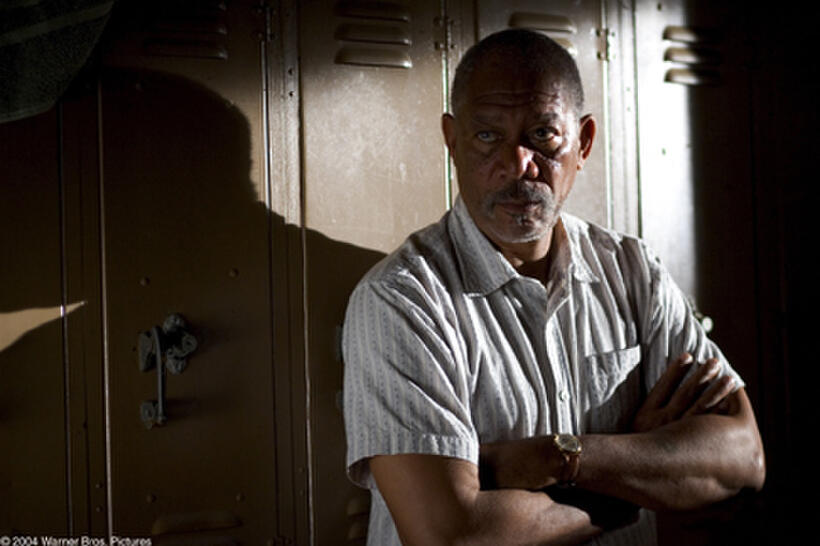 MORGAN FREEMAN as Scrap in Warner Bros. Pictures' drama "Million Dollar Baby." The Malpaso production also stars Clint Eastwood and Hilary Swank.