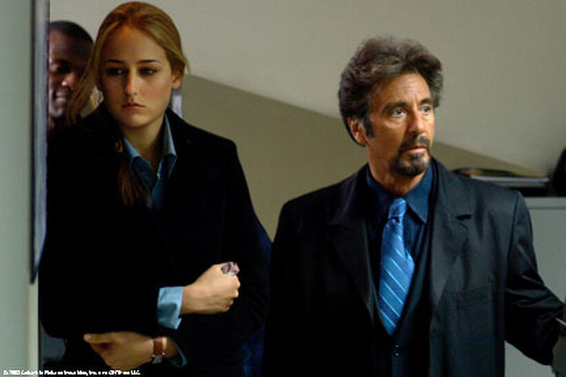 Leelee Sobieski and Al Pacino in "88 Minutes."