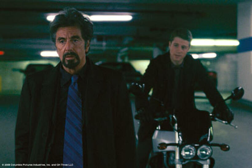 Al Pacino and Benjamin McKenzie in "88 Minutes."