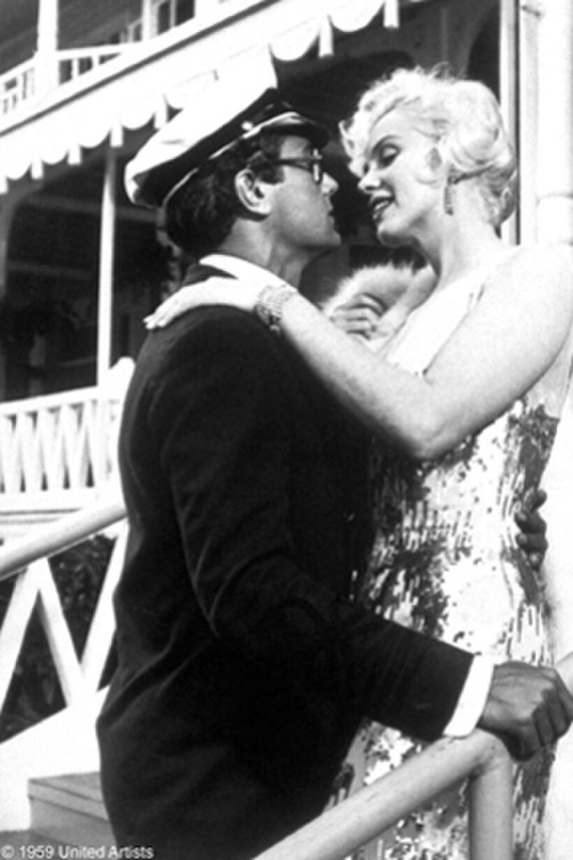 A scene from the film "Some Like It Hot."