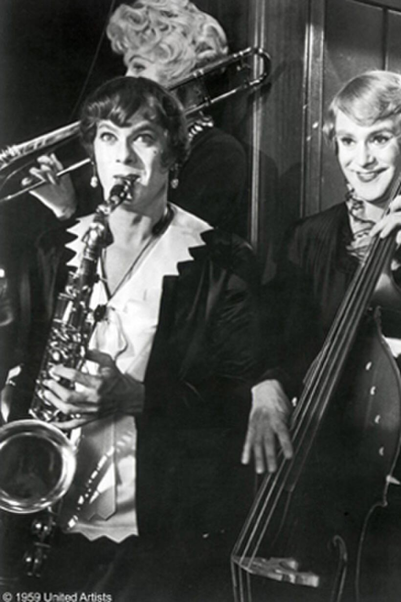 A scene from the film "Some Like It Hot."