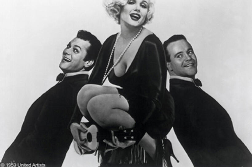 A scene from the film "Some Like It Hot."