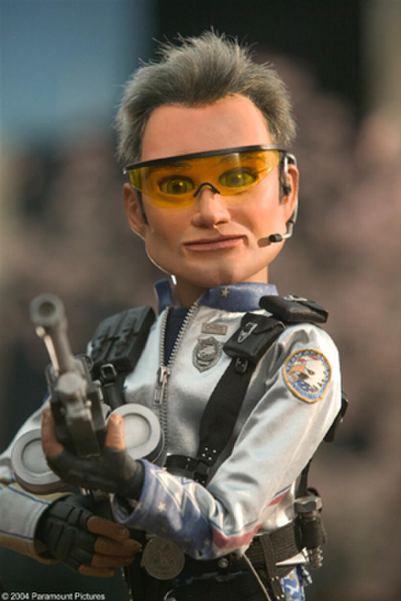 A scene from "Team America: World Police'"