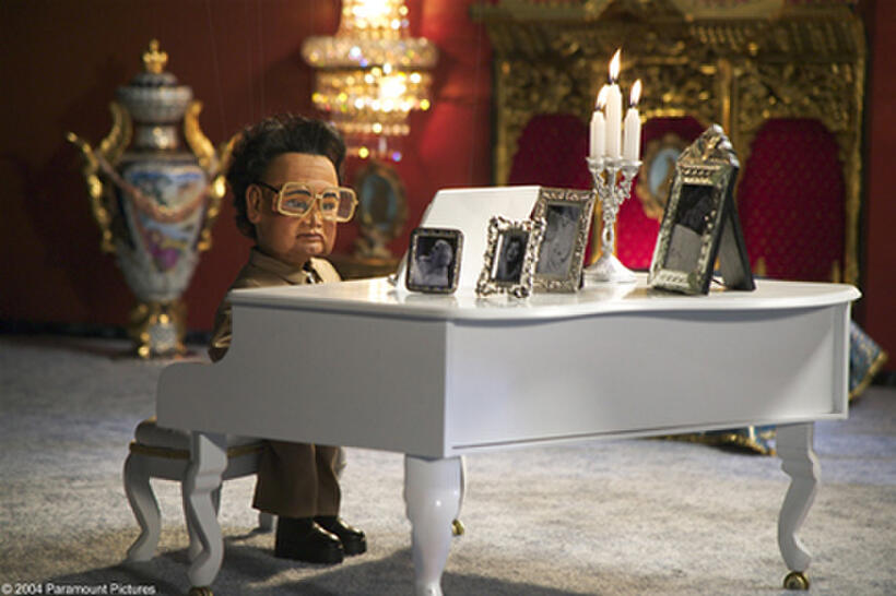 A scene from "Team America: World Police'"