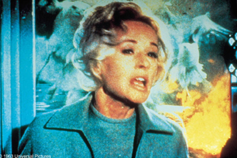 Tippi Hedren as Melanie Daniels in "The Birds."