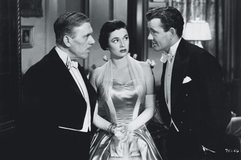 A scene from ``Strangers on a Train.''
