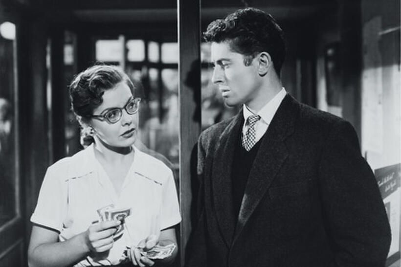 A scene from ``Strangers on a Train.''