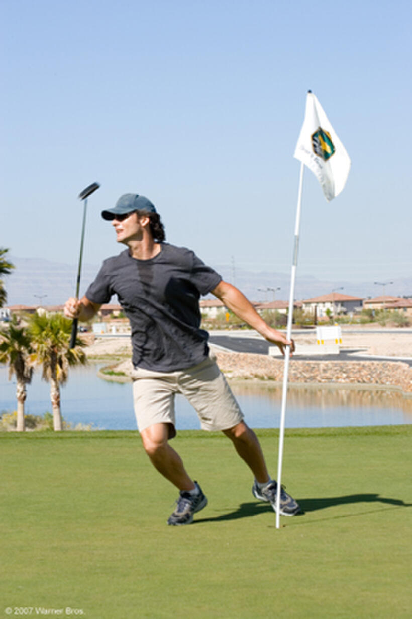 Huck Cheever (Eric Bana) races against the clock to win a golf bet in "Lucky You."