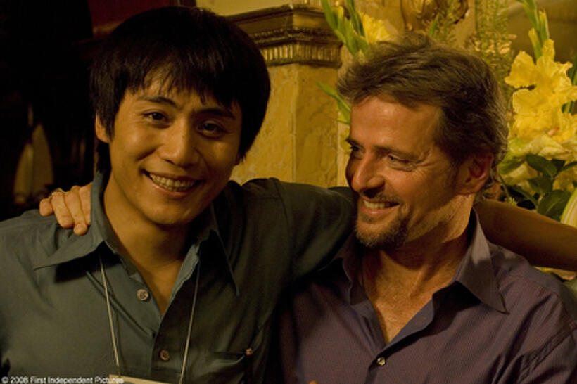 Liu Ye and Aidan Quinn in "Dark Matter."