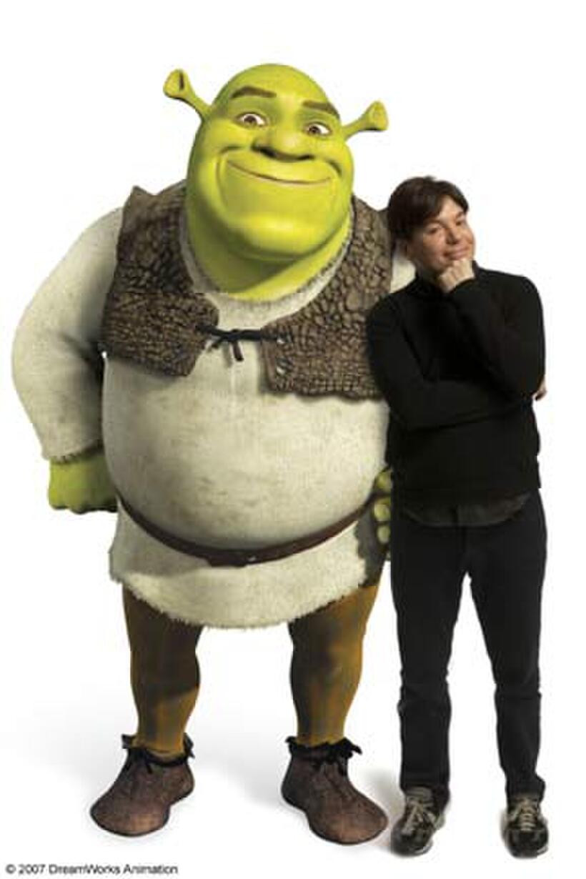 Mike Myers voices Shrek in "Shrek the Third."