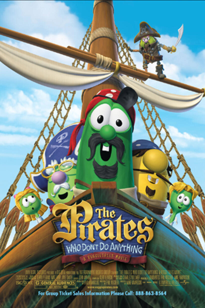 Poster art for "The Pirates Who Don't Do Anything." 