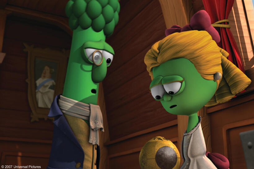 A scene from "The Pirates Who Don't Do Anything: A VeggieTales Movie."