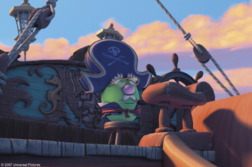A scene from "The Pirates Who Don't Do Anything: A VeggieTales Movie."