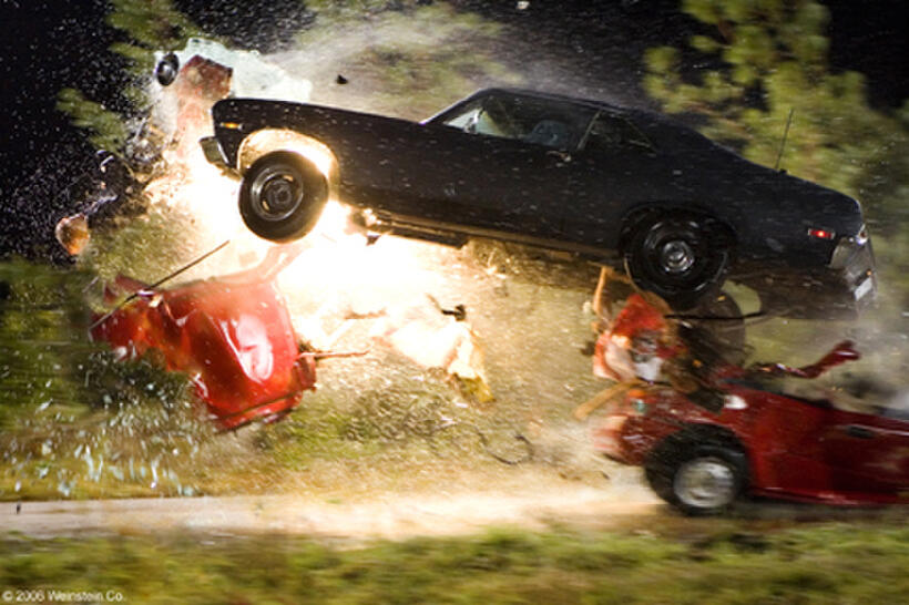 A scene from the film "Grind House."