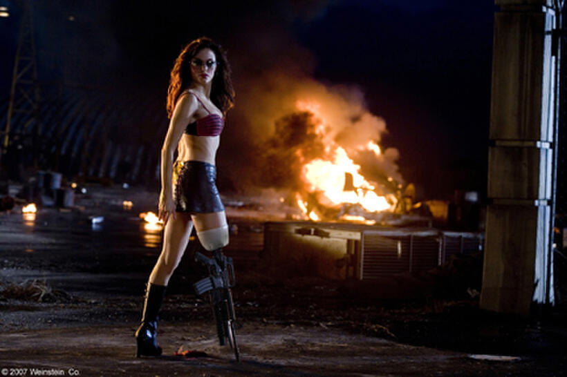 Rose McGowan in Robert Rodriquez's Planet Terror in "Grindhouse."