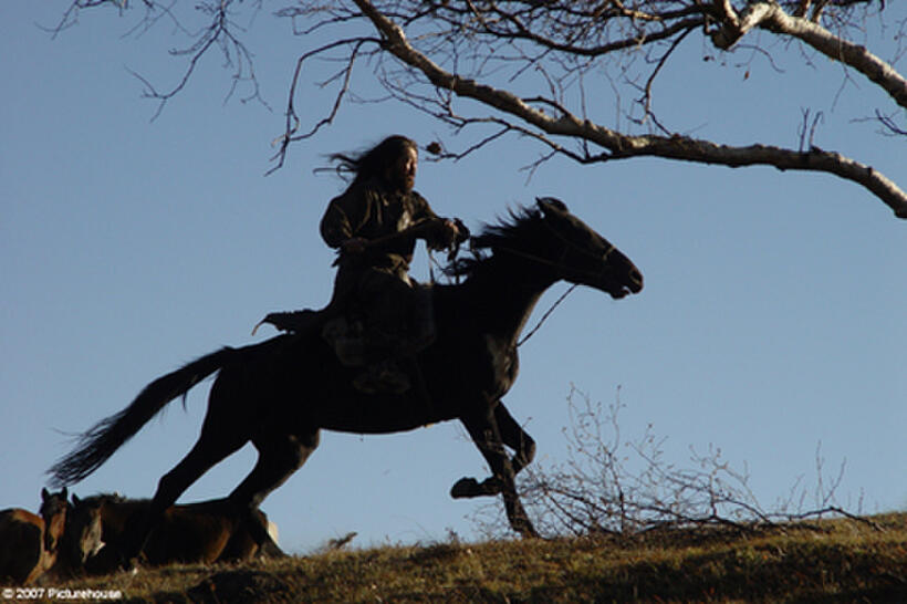 A scene from the film "Mongol."