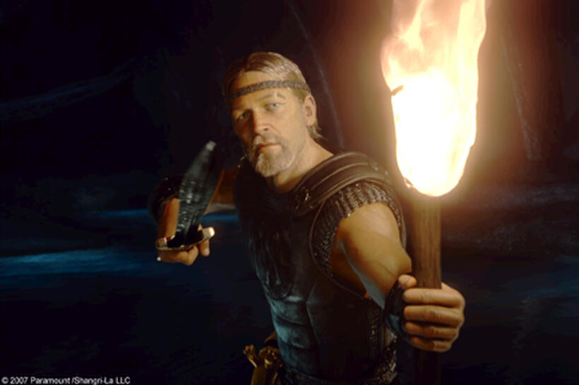 Ray Winstone in "Beowulf."