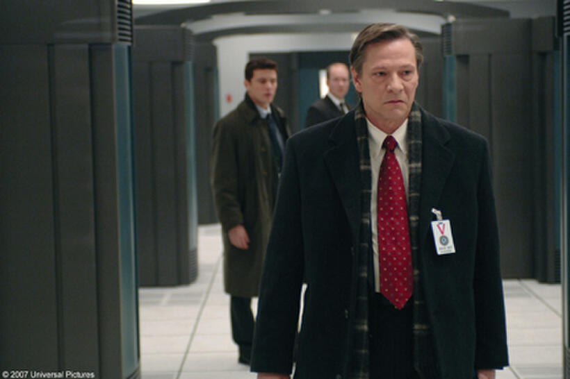 Robert Hanssen (Chris Cooper) begins to grow suspicious in "Breach."