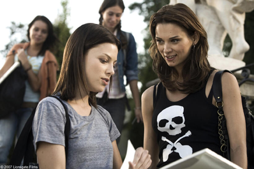 Lauren German and Vera Jordanova in "Hostel: Part II."