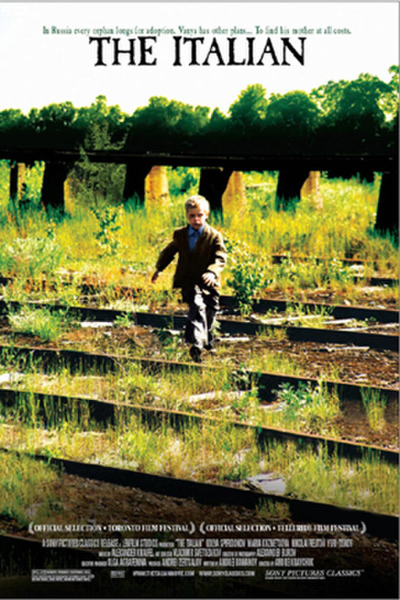 Poster art for "The Italian."