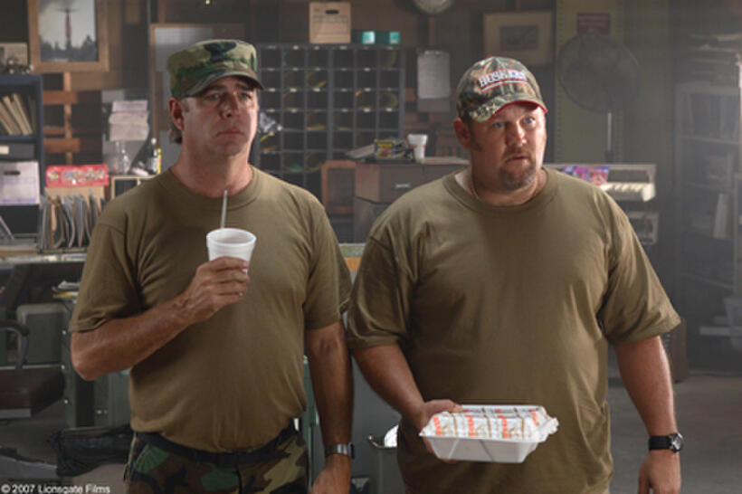Bill Engvall and Larry The Cable Guy in "Delta Farce."