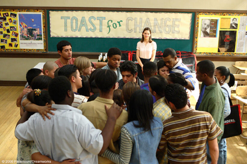 The class comes together in "Freedom Writers."