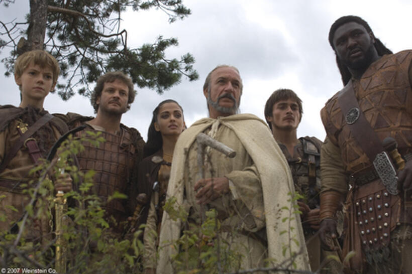 Colin Firth, Aishwarya Rai and Ben Kingsley in "The Last Legion."